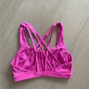 SONIC PINK lululemon free to be serene bra